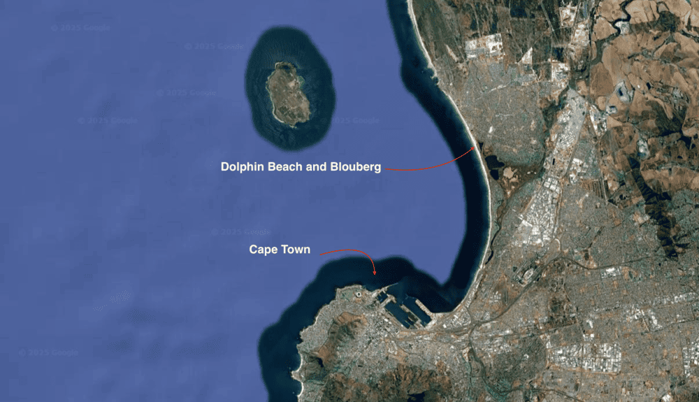 Dolphin Beach and Blouberg