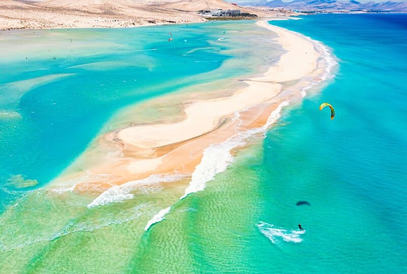 Plaaya de sotavento fuerteventura