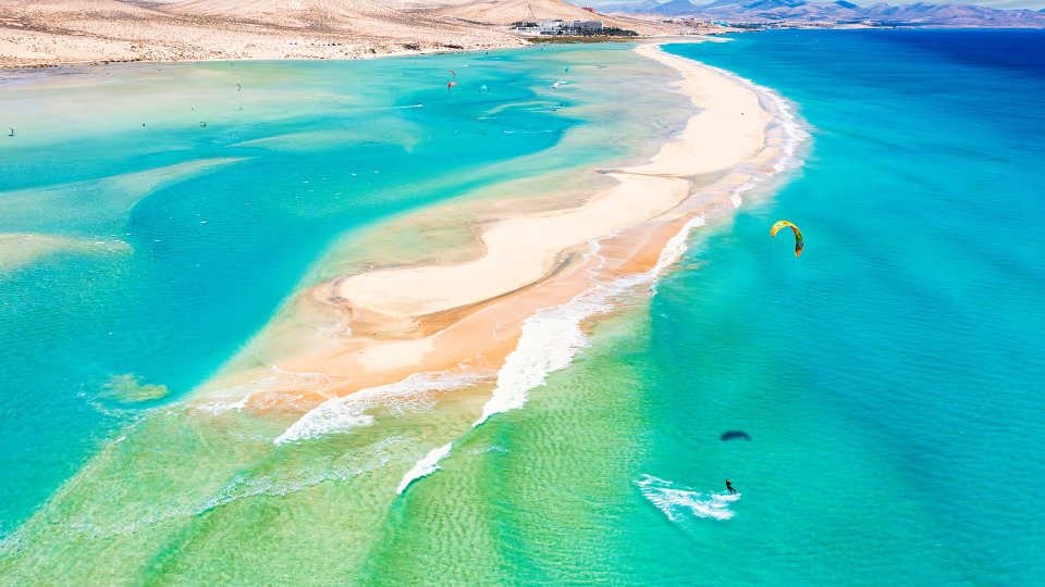 Plaaya de sotavento fuerteventura